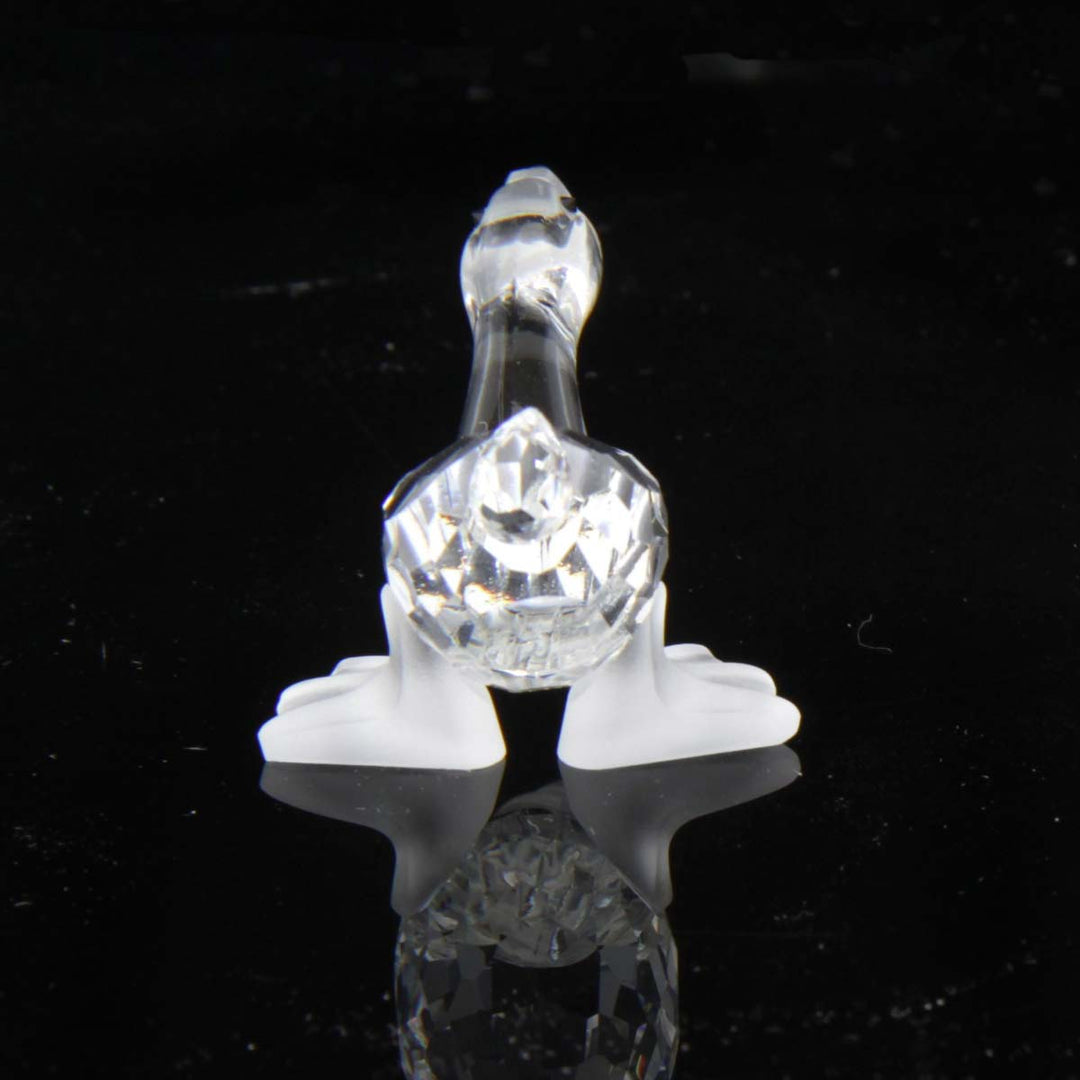 美品『USED』 
SWAROVSKI スワロフスキー 
 オブジェ 
クリスタル クリア