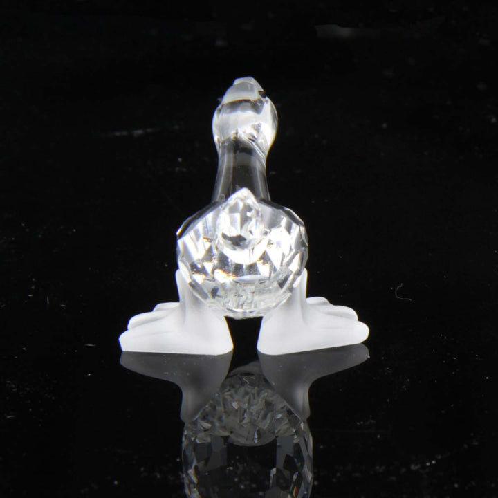 美品『USED』 
SWAROVSKI スワロフスキー 
 オブジェ 
クリスタル クリア