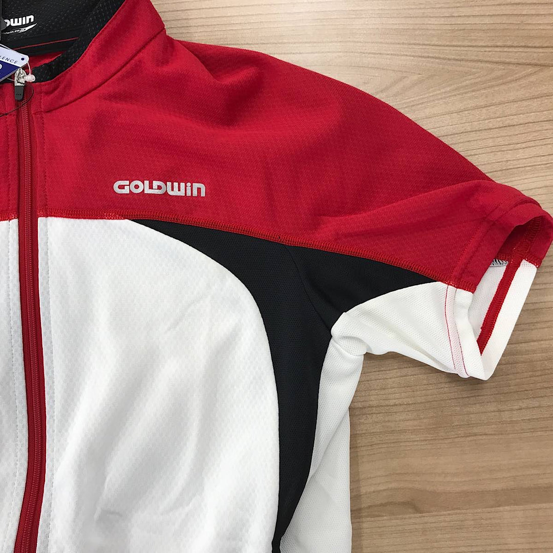 『未使用品』 
 
 GOLDWIN サイクルジャージ Sサイズ スポーツ用品 
ポリエステル イタリアンレッド