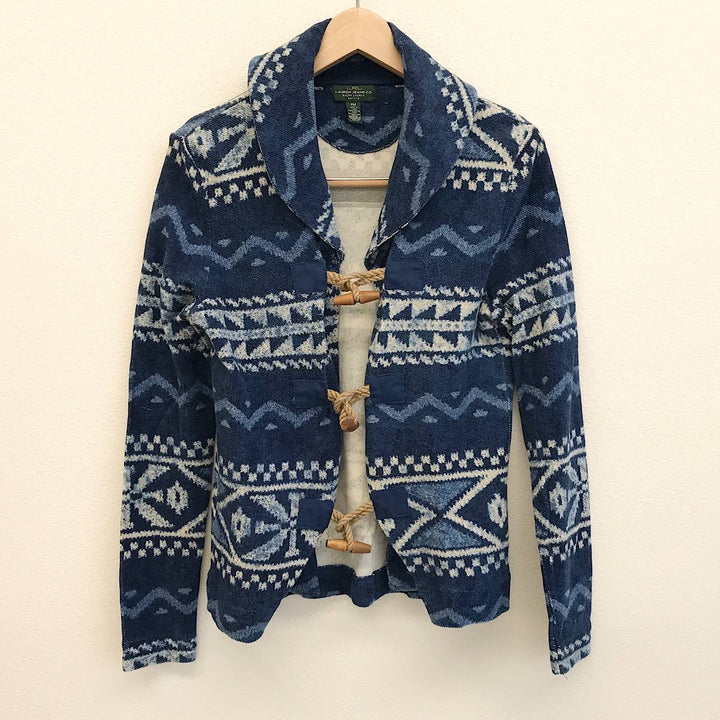 『USED』 
RALPH LAUREN ラルフローレン 
 LAUREN JEANS パイルショートガウン RN41381/CA56658 その他トップス 
コットン ブルー系