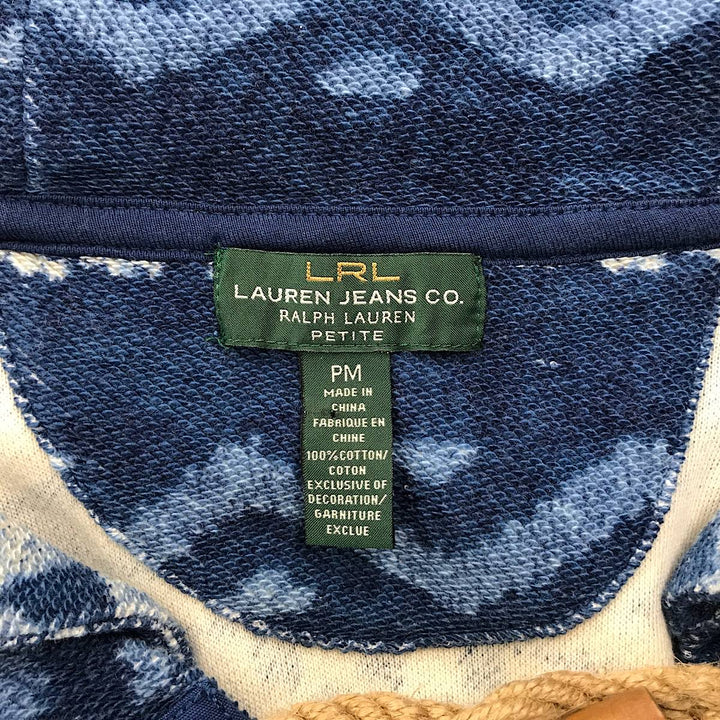 『USED』 
RALPH LAUREN ラルフローレン 
 LAUREN JEANS パイルショートガウン RN41381/CA56658 その他トップス 
コットン ブルー系