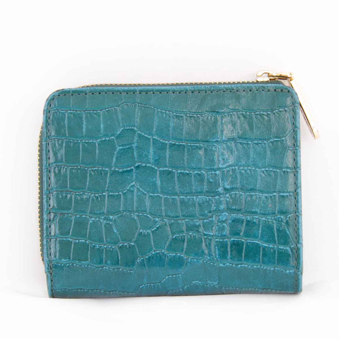 『USED』 
U by ungaro ユーバイウンガロ 
 二つ折り財布 
レザー グリーン
