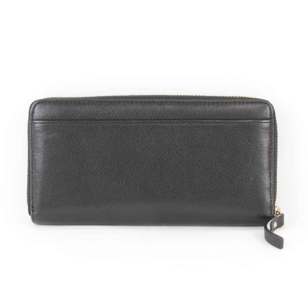 良品『USED』 
Kate Spade ケイトスペード 
 リボン 箱付 長財布 
レザー ブラック