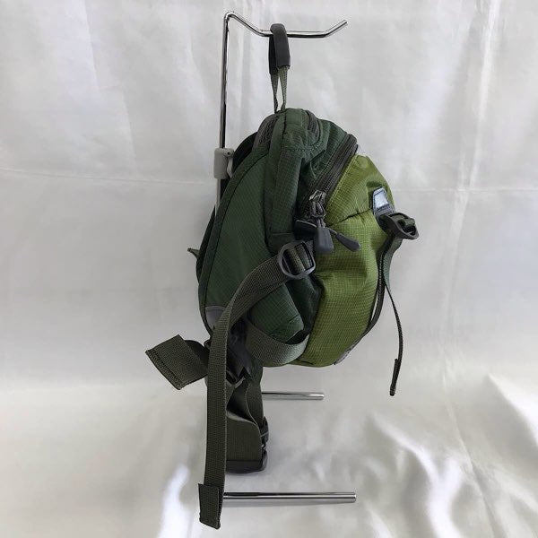 『USED』 
mont-bell モンベル 
 トレールランバーパック4 ウエストバッグ 
ナイロン カーキ
