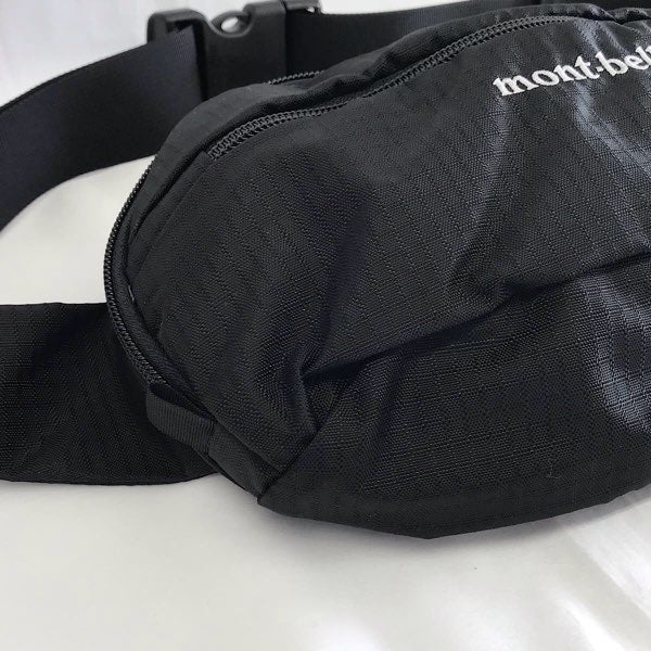 『未使用品』 
mont-bell モンベル 
 デルタガセットポーチL 未使用品 ウエストバッグ 
ナイロン ブラック