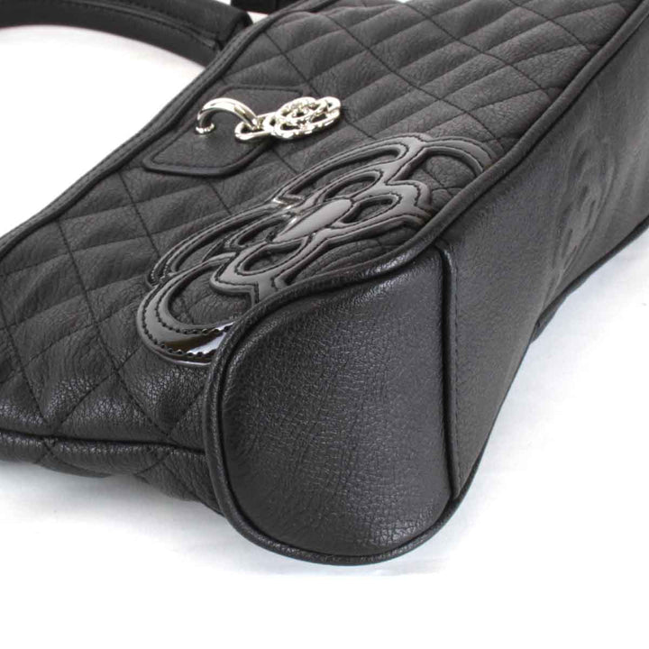 『USED』 
CLATHAS クレイサス 
 2way ショルダーバッグ 
レザー ブラック