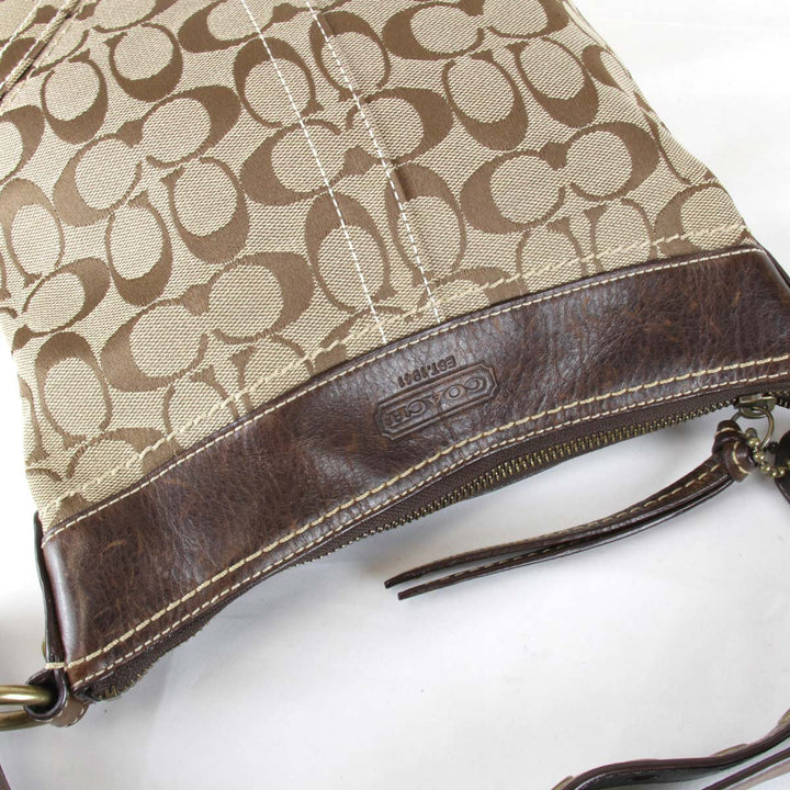 『USED』 
COACH コーチ 
 10402 ショルダーバッグ 
キャンバス ベージュ