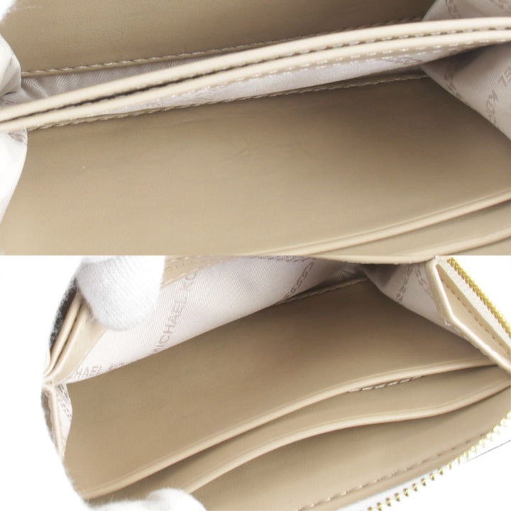 美品『USED』 
Michael Kors マイケルコース 
 カードケース 
PVCコーティングキャンバス ホワイト