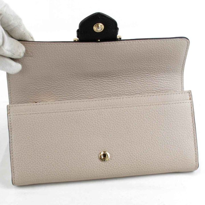 美品『USED』 
Furla フルラ 
 長財布 
レザー ブラック