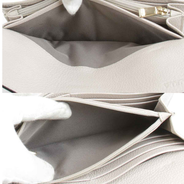 美品『USED』 
Furla フルラ 
 長財布 
レザー ブラック