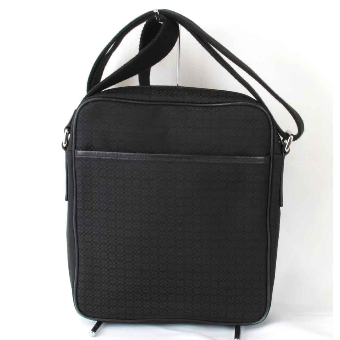 『USED』 
COACH コーチ 
 J35-5058 ショルダーバッグ 
キャンバス ブラック