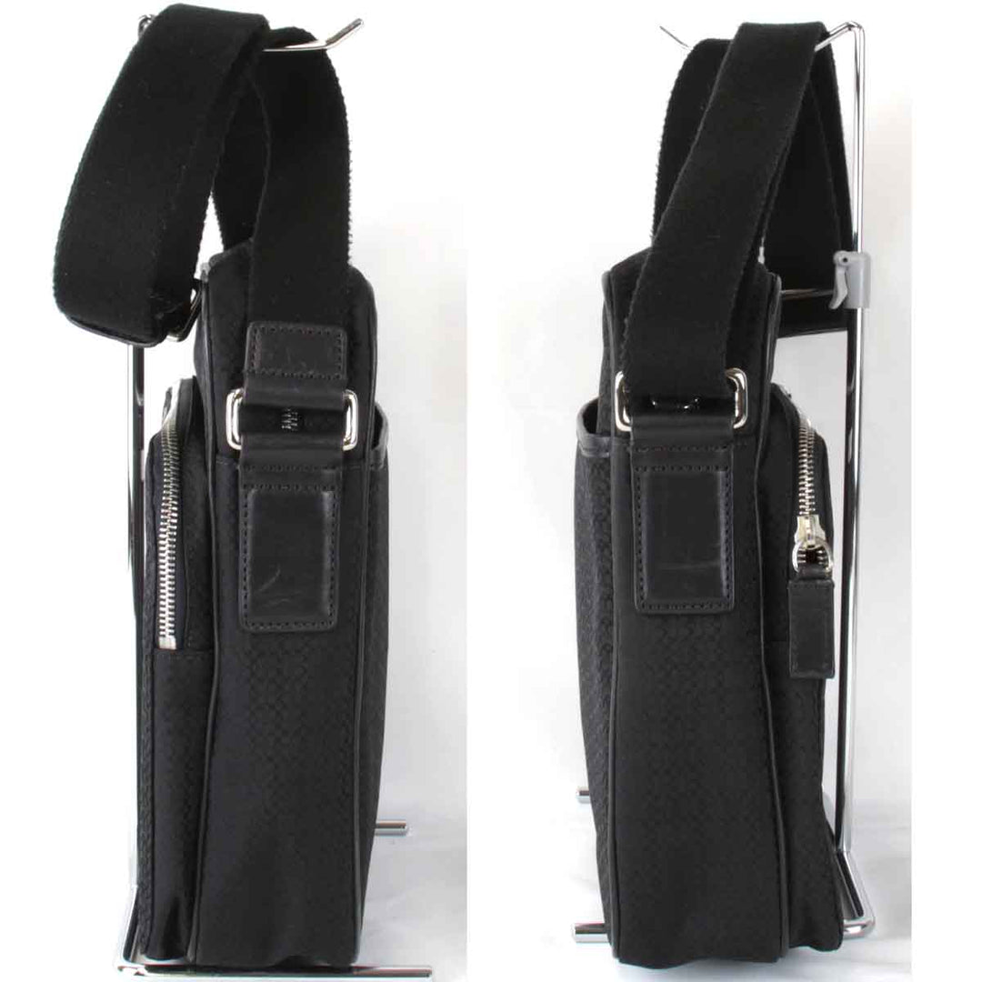 『USED』 
COACH コーチ 
 J35-5058 ショルダーバッグ 
キャンバス ブラック
