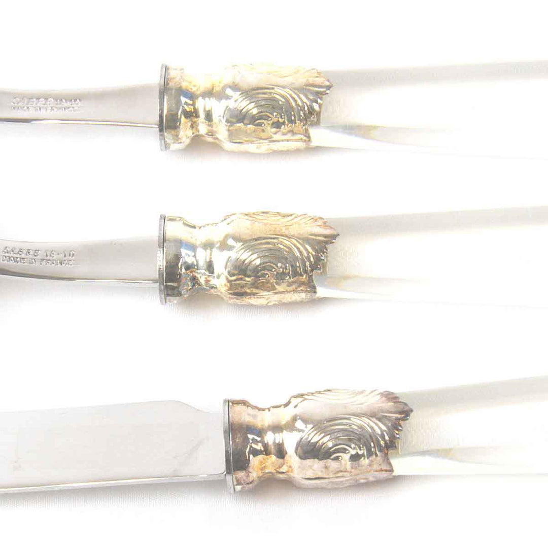 良品『USED』 
SABRE セイバー 
 クリスタル カトラリー 7本セット カトラリー 
シルバー シルバー×クリア