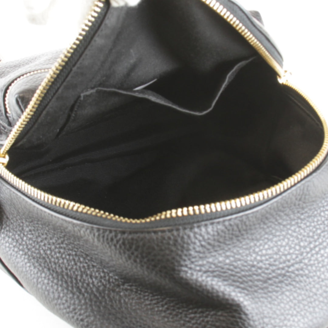 美品『USED』 
COACH コーチ 
 F1881-F28995 リュック・デイパック 
レザー ブラック