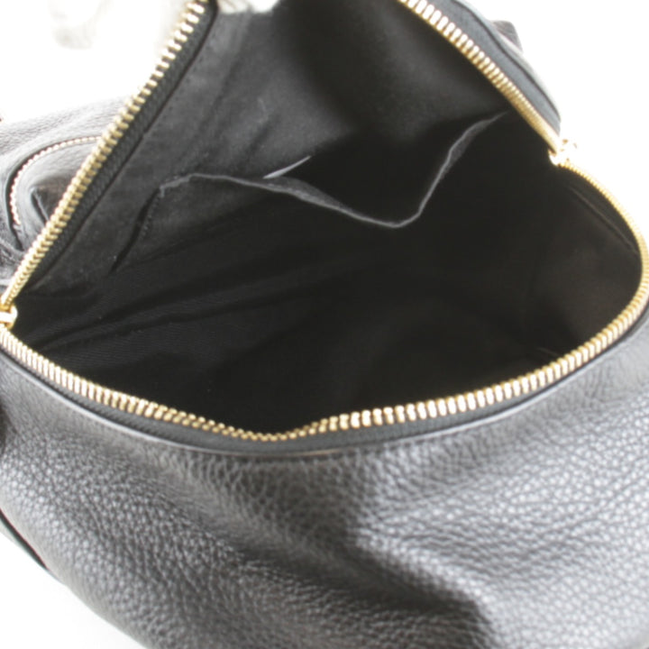 美品『USED』 
COACH コーチ 
 F1881-F28995 リュック・デイパック 
レザー ブラック