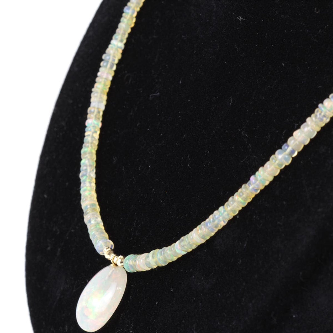 美品『USED』 K18/オパール 
 オパールネックレス ネックレス
 7.6g