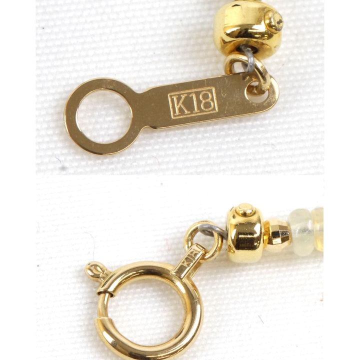 美品『USED』 K18/オパール 
 オパールネックレス ネックレス
 7.6g