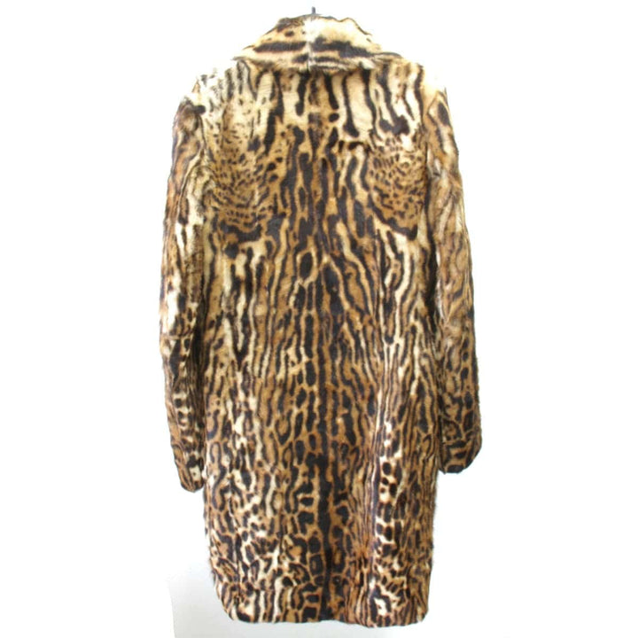 美品『USED』 
RALPH LAUREN ラルフローレン 
 コート 
フェイクファー ブラウン