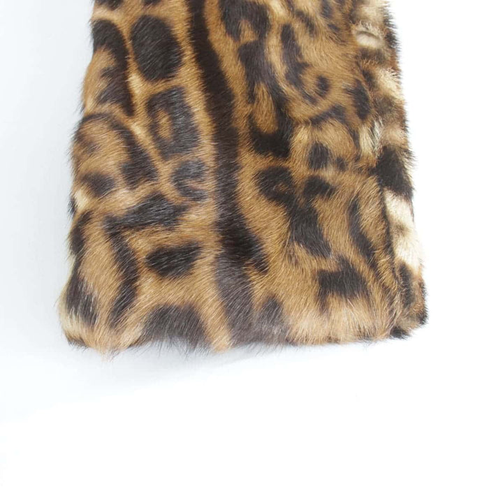 美品『USED』 
RALPH LAUREN ラルフローレン 
 コート 
フェイクファー ブラウン