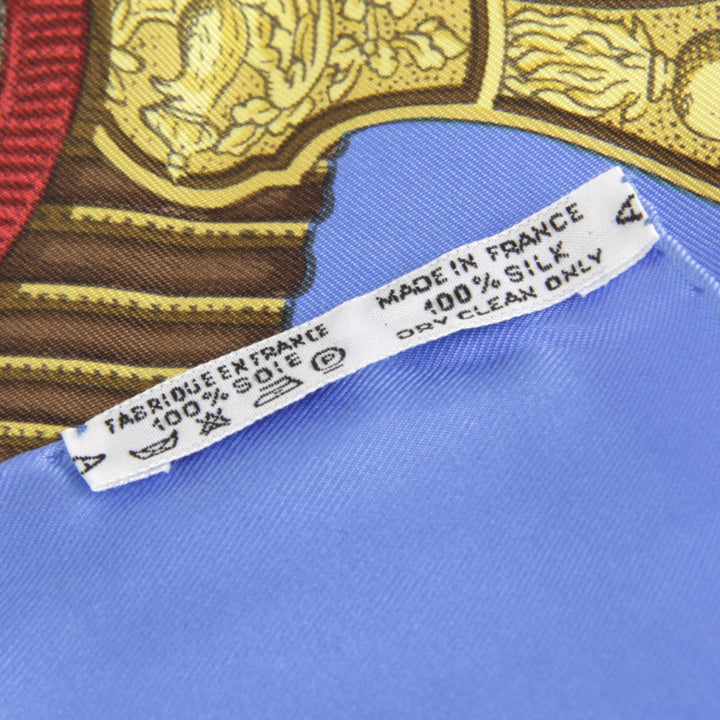 美品『USED』 
HERMES エルメス 
 カレ90 スカーフ 
シルク マルチカラー