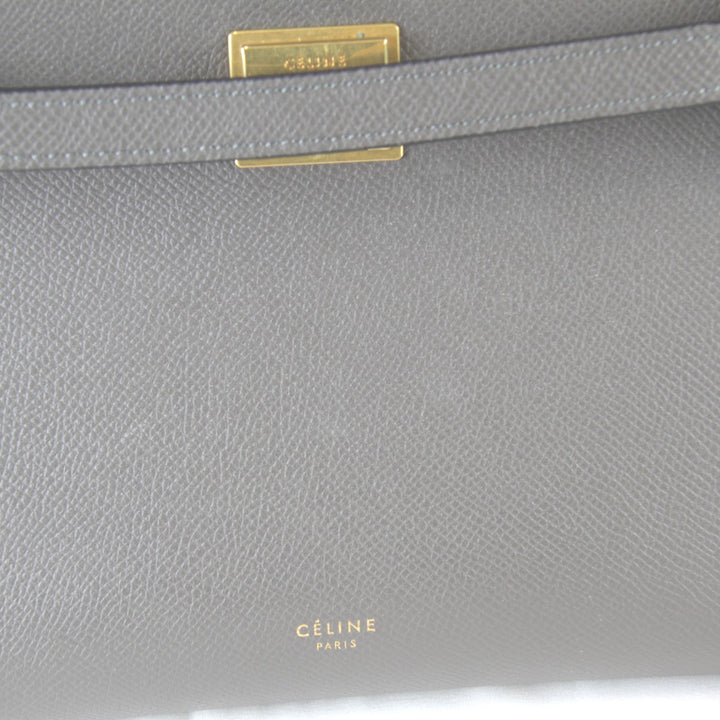 【価格改定】美品『USED』 
CELINE セリーヌ 
 ベルトバッグ マイクロ 2WAY 保存袋有 ショルダーバッグ 
レザー グレー