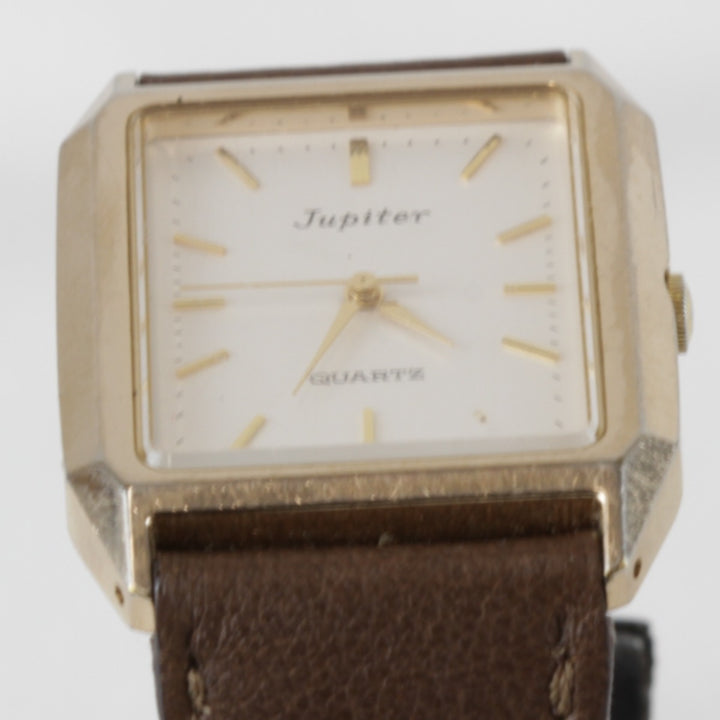 ジャンク『動作未確認』 
ORIENT Jupiter E452B5-40 
腕時計
 クォーツ レディース ベルト社外品