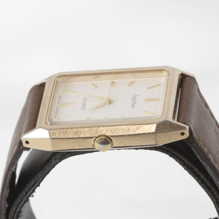 ジャンク『動作未確認』 
ORIENT Jupiter E452B5-40 
腕時計
 クォーツ レディース ベルト社外品