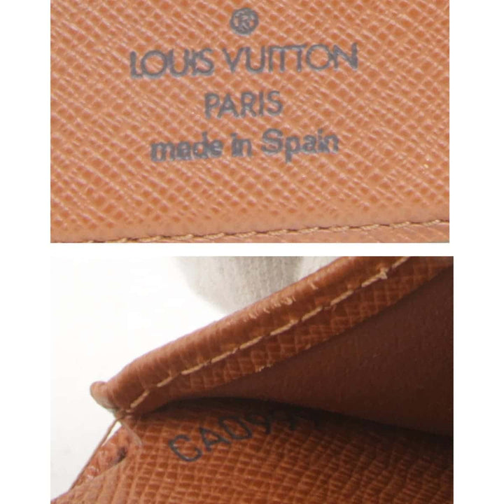 『USED』 
LOUIS VUITTON ルイ・ヴィトン 
 ポルトモネビエ・ヴィエノワ M61663 二つ折り財布 
モノグラムキャンバス モノグラム