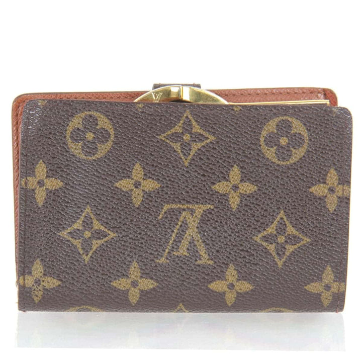 『USED』 
LOUIS VUITTON ルイ・ヴィトン 
 ポルトモネビエ・ヴィエノワ M61663 二つ折り財布 
モノグラムキャンバス モノグラム