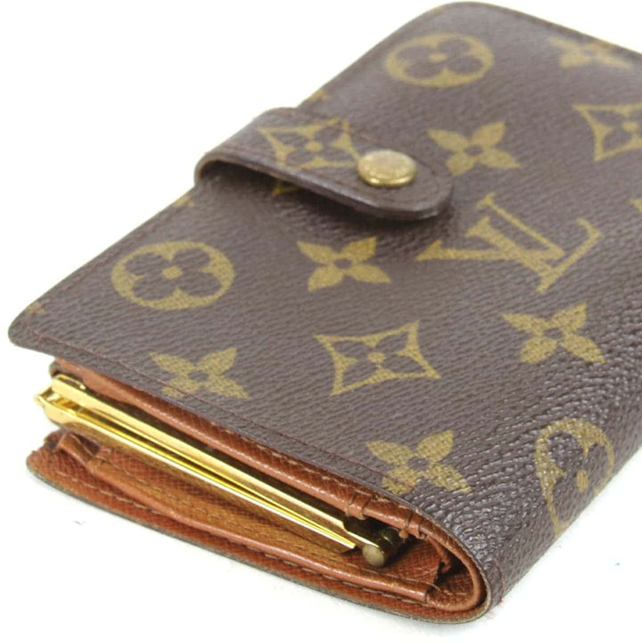 『USED』 
LOUIS VUITTON ルイ・ヴィトン 
 ポルトモネビエ・ヴィエノワ M61663 二つ折り財布 
モノグラムキャンバス モノグラム