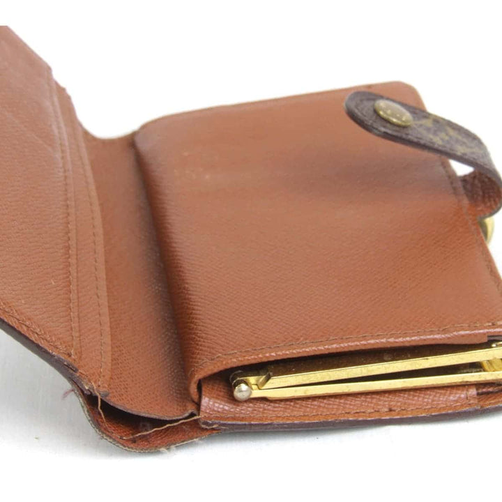 『USED』 
LOUIS VUITTON ルイ・ヴィトン 
 ポルトモネビエ・ヴィエノワ M61663 二つ折り財布 
モノグラムキャンバス モノグラム