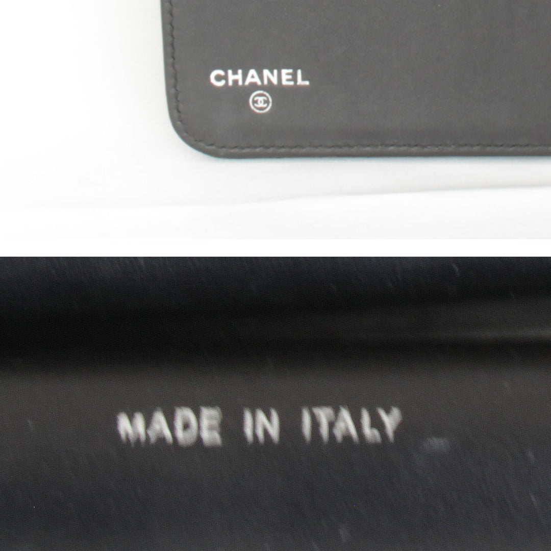 『USED』 
CHANEL シャネル 
 マトラッセ iPadケース 
キャビアスキン ブラック