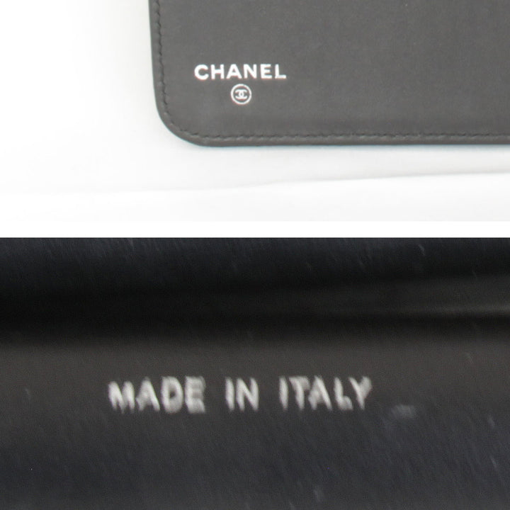 『USED』 
CHANEL シャネル 
 マトラッセ iPadケース 
キャビアスキン ブラック