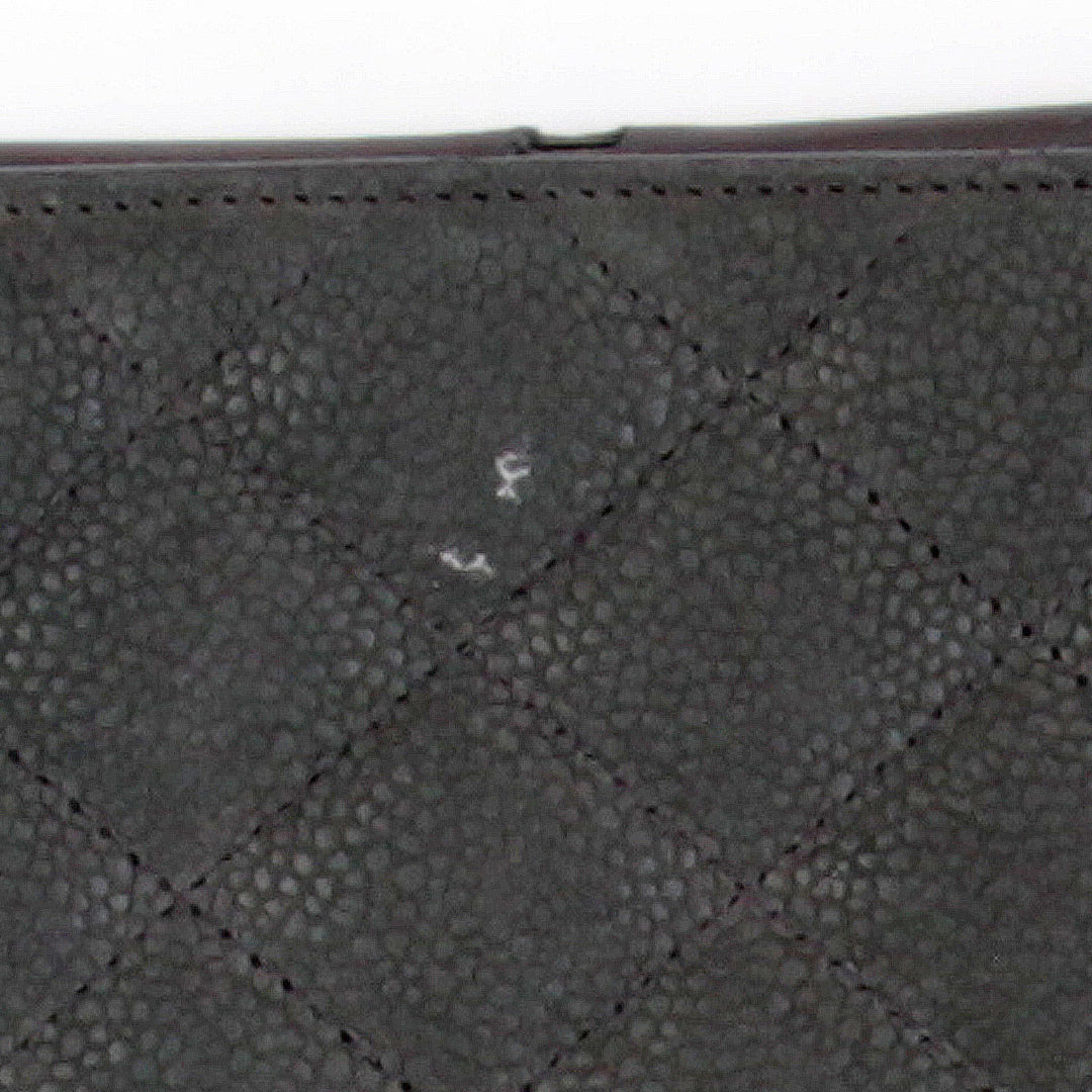 『USED』 
CHANEL シャネル 
 マトラッセ iPadケース 
キャビアスキン ブラック