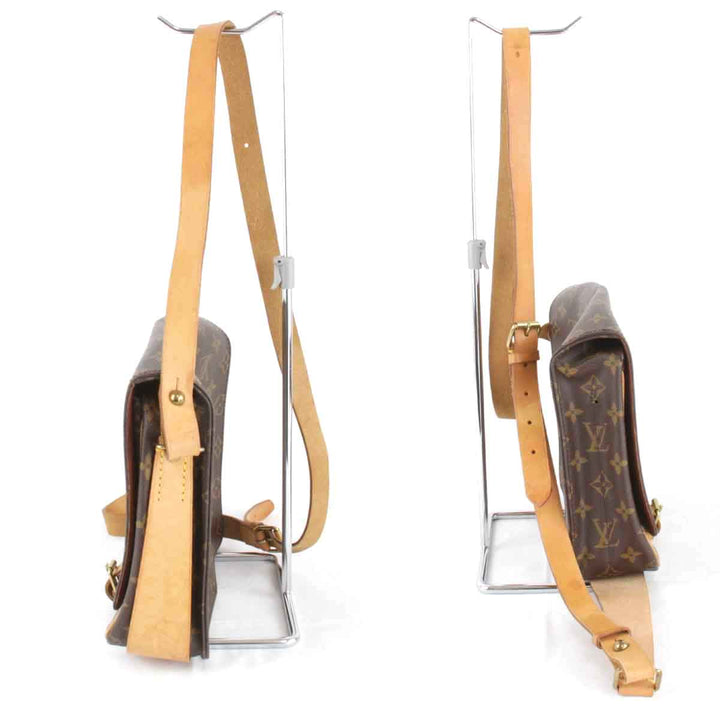 ジャンク『難あり』 
LOUIS VUITTON ルイ・ヴィトン 
 カルトシエールGM(金具欠損) M51252 ショルダーバッグ 
モノグラムキャンバス モノグラム