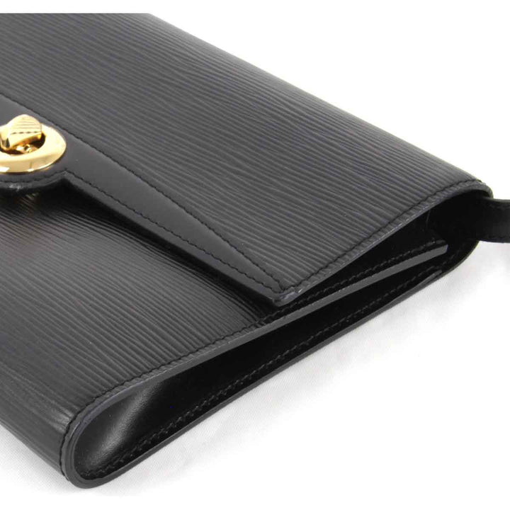 『USED』 
LOUIS VUITTON ルイ・ヴィトン 
 アルシュ M52572 ショルダーバッグ 
エピレザー ブラック
