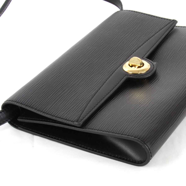 『USED』 
LOUIS VUITTON ルイ・ヴィトン 
 アルシュ M52572 ショルダーバッグ 
エピレザー ブラック