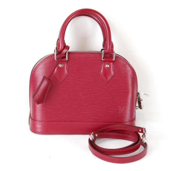 美品『USED』 
LOUIS VUITTON ルイ・ヴィトン 
 アルマPM M40490 ショルダーバッグ 
エピレザー フューシャ