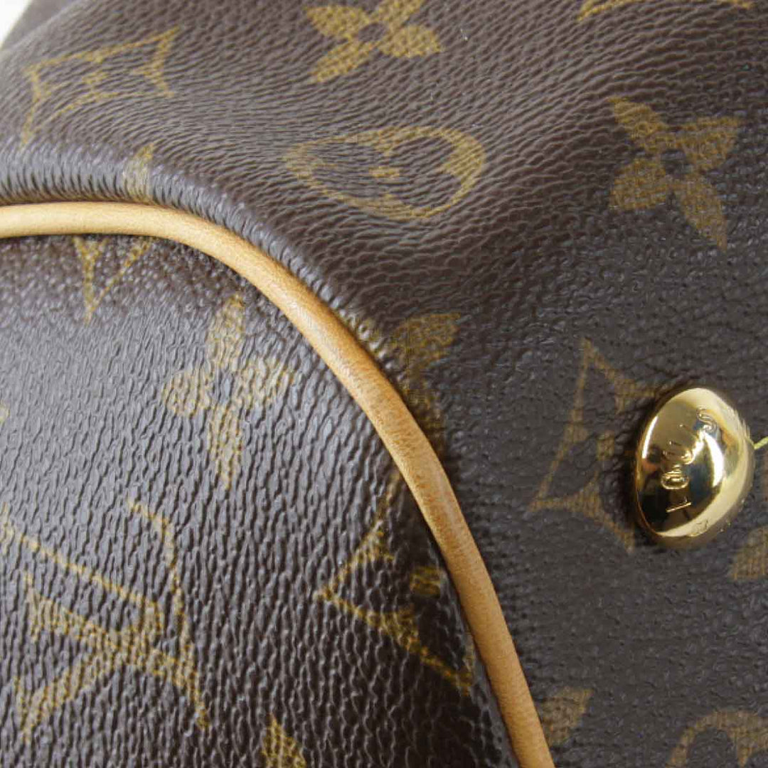 美品『USED』 
LOUIS VUITTON ルイ・ヴィトン 
 ティヴォリ M40143 ハンドバッグ 
モノグラムキャンバス ブラウン