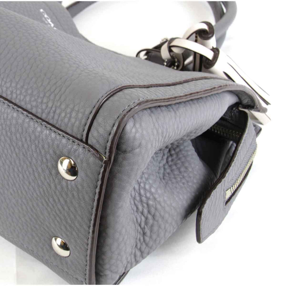良品『USED』 
COACH コーチ 
 G1373-25340 ハンドバッグ 
レザー グレー