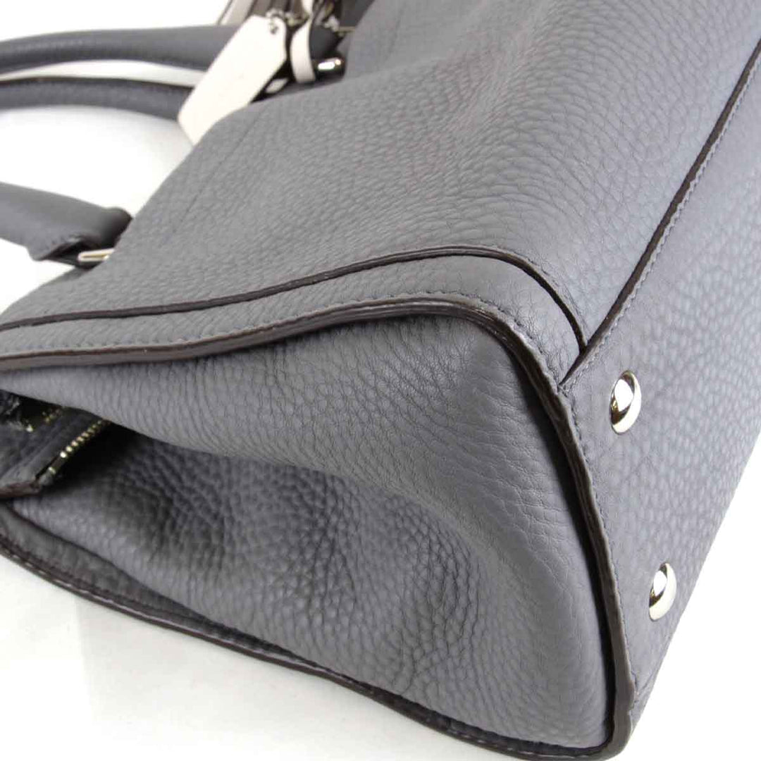 良品『USED』 
COACH コーチ 
 G1373-25340 ハンドバッグ 
レザー グレー