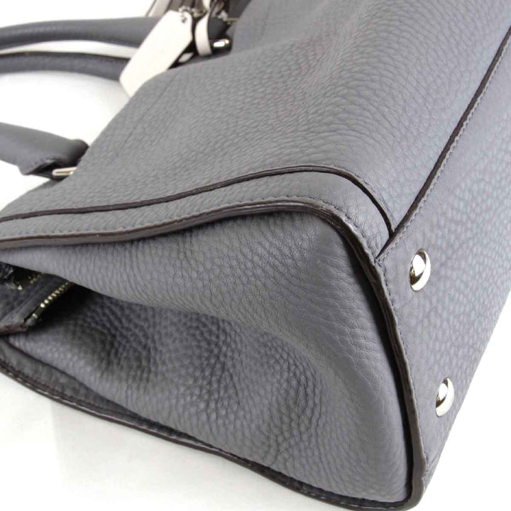 良品『USED』 
COACH コーチ 
 G1373-25340 ハンドバッグ 
レザー グレー