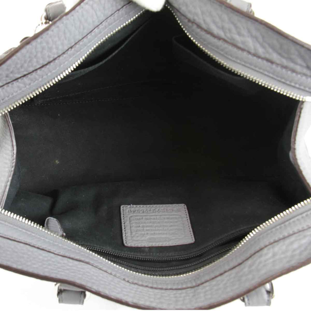 良品『USED』 
COACH コーチ 
 G1373-25340 ハンドバッグ 
レザー グレー