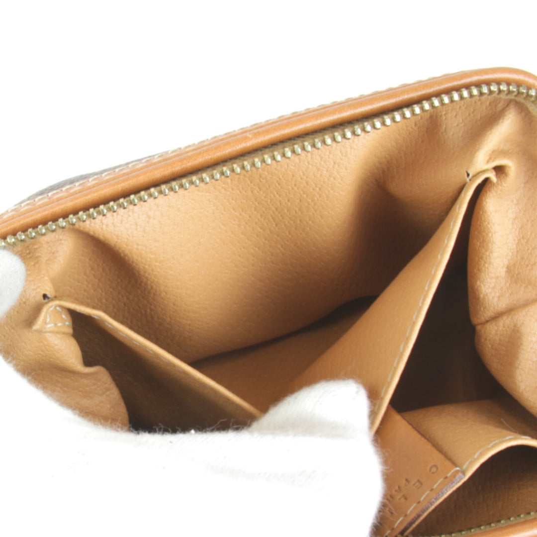 【価格改定】『USED』 
CELINE セリーヌ 
 ポーチ 
PVC ブラウン