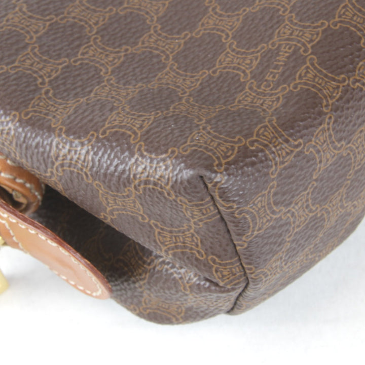 【価格改定】『USED』 
CELINE セリーヌ 
 ポーチ 
PVC ブラウン