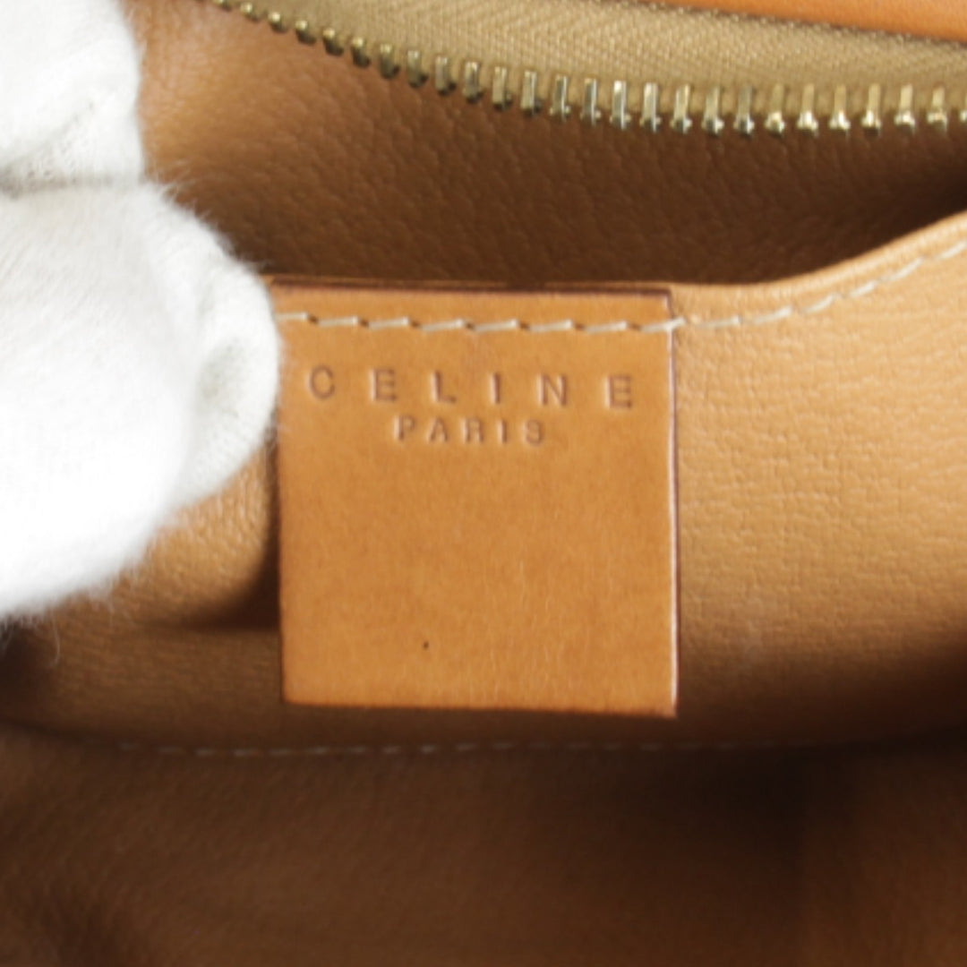 【価格改定】『USED』 
CELINE セリーヌ 
 ポーチ 
PVC ブラウン