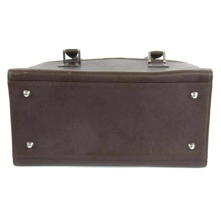 『USED』 
BURBERRY バーバリー 
 ハンドバッグ 
レザー ブラウン