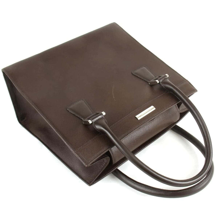 『USED』 
BURBERRY バーバリー 
 ハンドバッグ 
レザー ブラウン