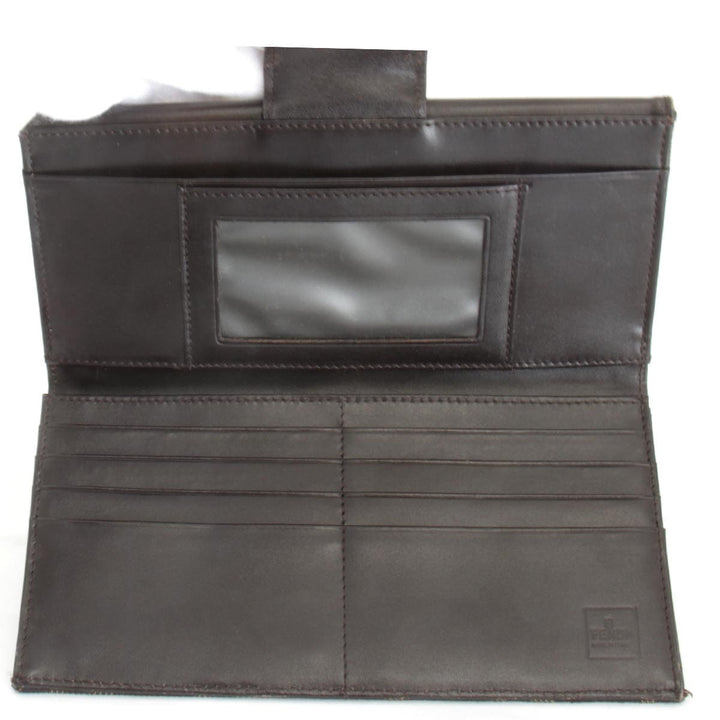 『USED』 
FENDI フェンディ 
 長財布 
キャンバス