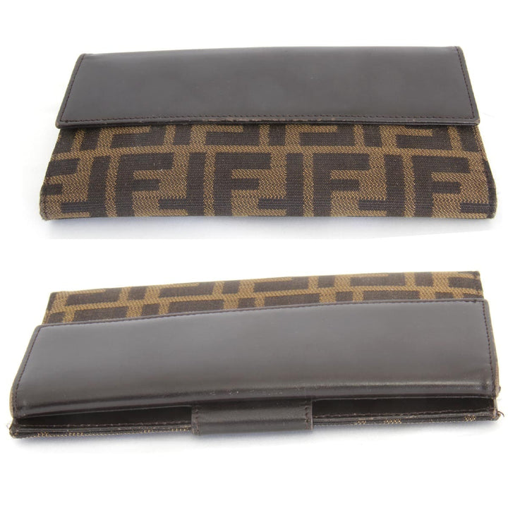 『USED』 
FENDI フェンディ 
 長財布 
キャンバス